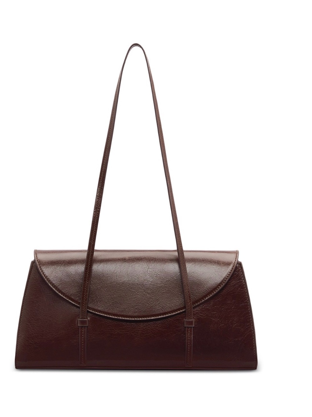 Stunning Reformation Chestnut brown Leather Shoulder Bag EUC - Picture 4 of 11